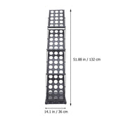 Olmecs Foldable A4 Size Brochure Display Stand JH-158- Black